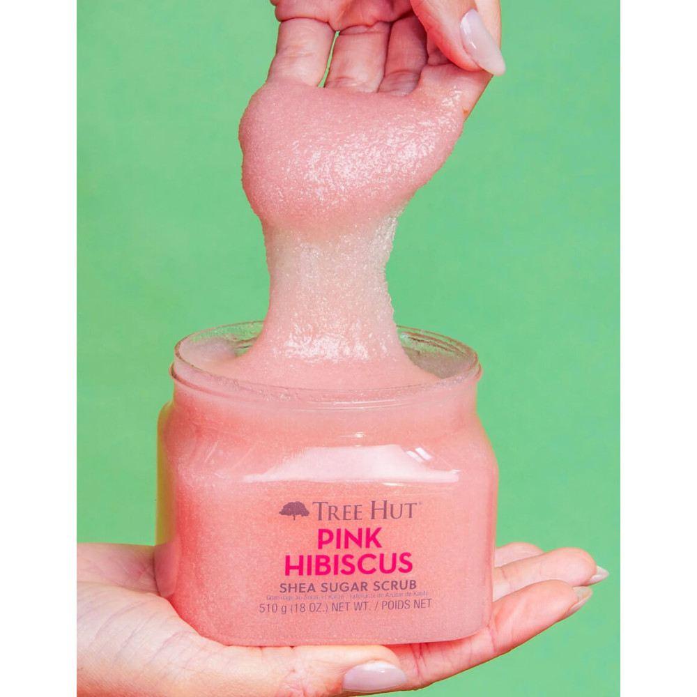 Скраб для тела "Гибискус" - Tree Hut Pink Hibiscus Shea Sugar Scrub  фото 3