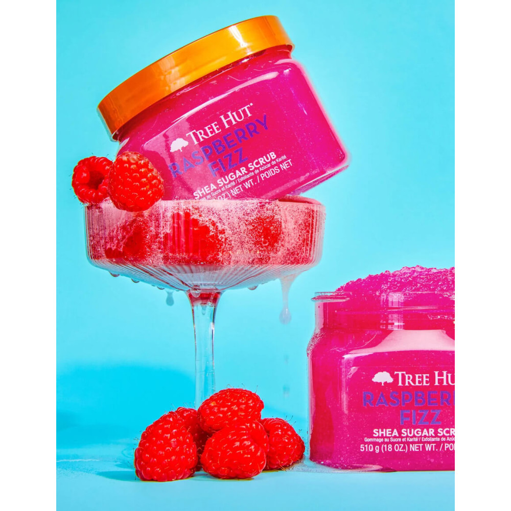 Скраб для тела "Малиновая шипучка" - Tree Hut Sugar Scrub Raspberry Fizz фото 2