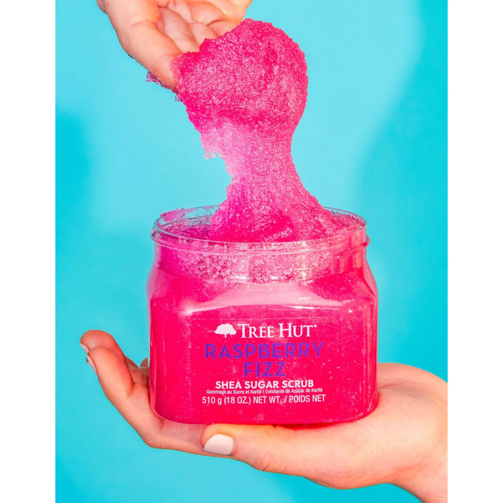 Скраб для тела "Малиновая шипучка" - Tree Hut Sugar Scrub Raspberry Fizz фото 3