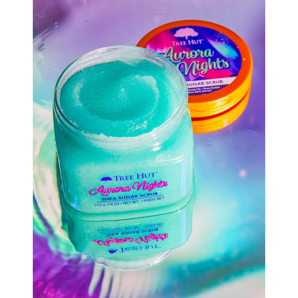 Скраб для тела "Ночи Авроры" - Tree Hut Sugar Scrub Aurora Nights фото 3