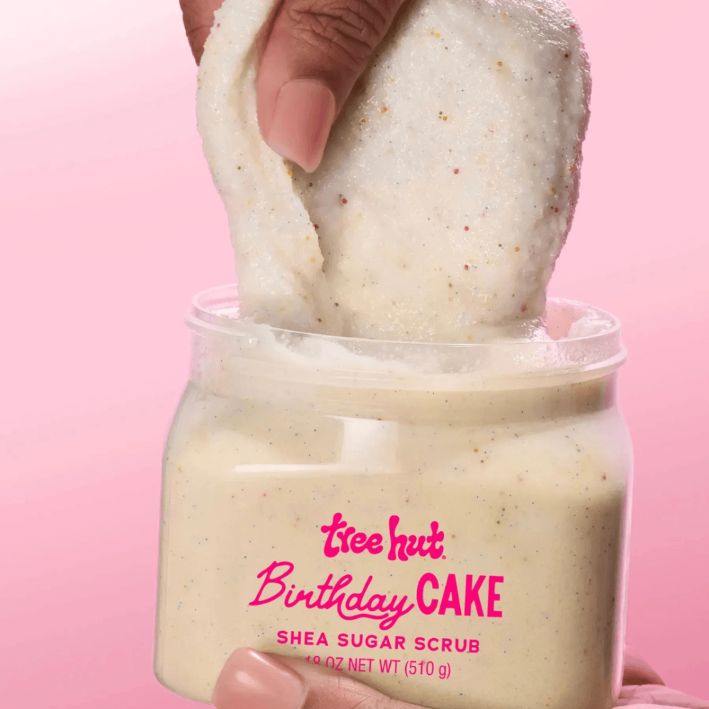 Скраб для тіла - Tree Hut Birthday Cake Sugar Scrub фото 2