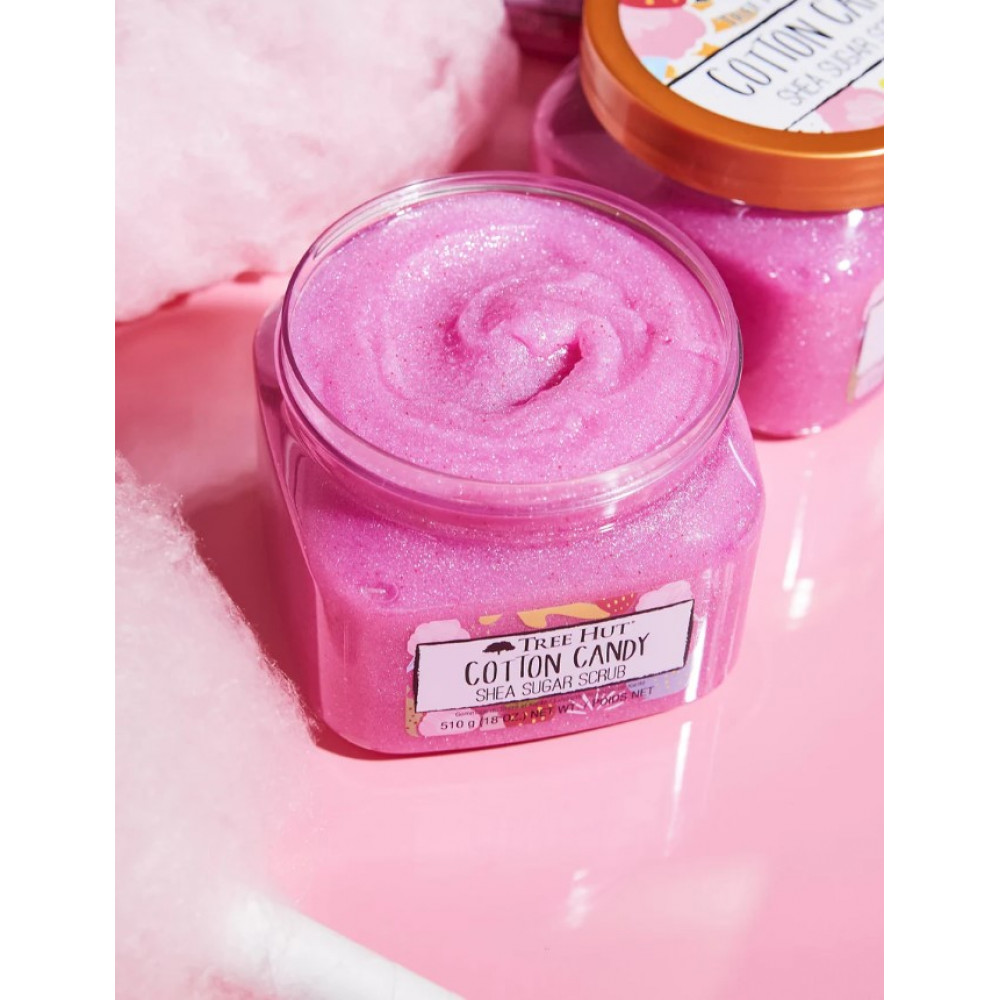 Скраб для тела - Tree Hut Cotton Candy Sugar Scrub фото 4