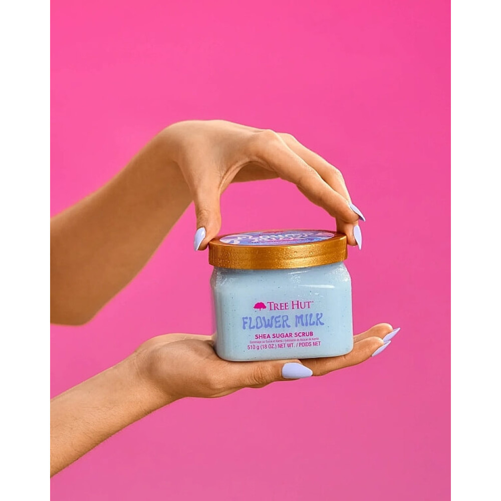 Скраб для тіла - Tree Hut Flower Milk Shea Sugar Scrub фото 4