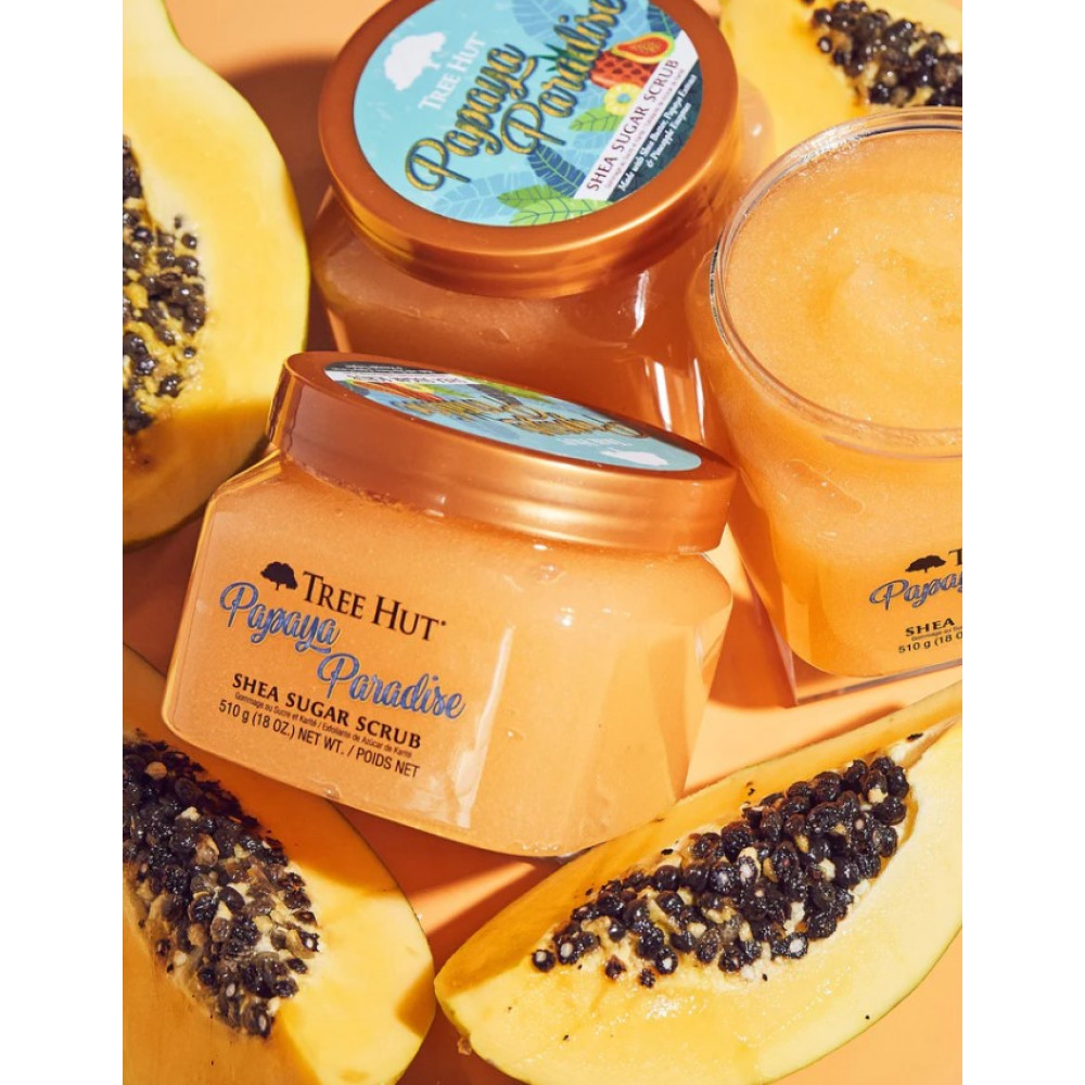 Скраб для тіла - Tree Hut Papaya Paradise Sugar Scrub	 фото 3