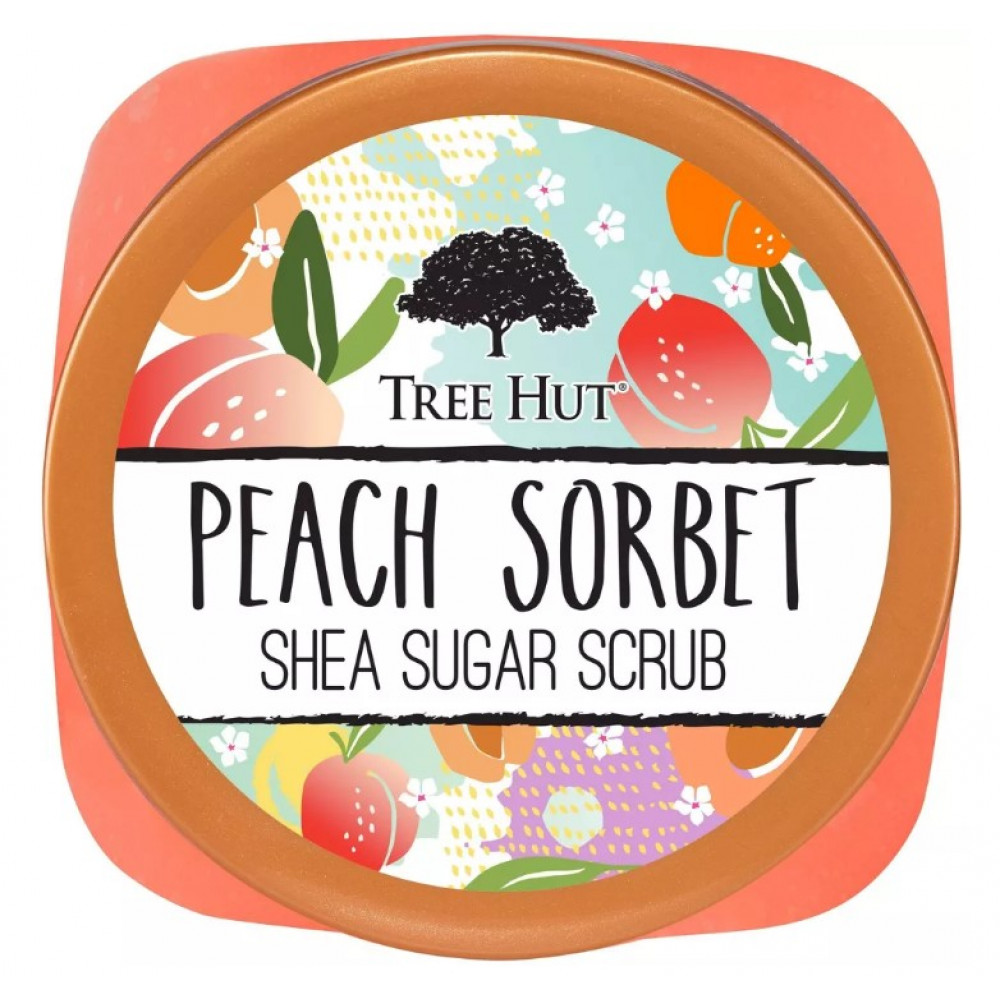 Скраб для тіла - Tree Hut Peach Sorbet Sugar Scrub фото 2