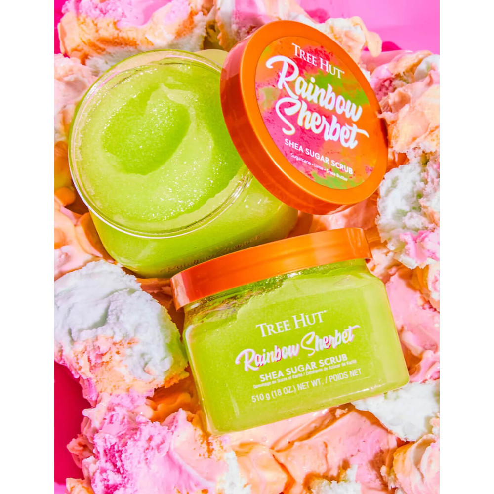 Скраб для тіла - Tree Hut Rainbow Sherbet Shea Sugar Scrub фото 2