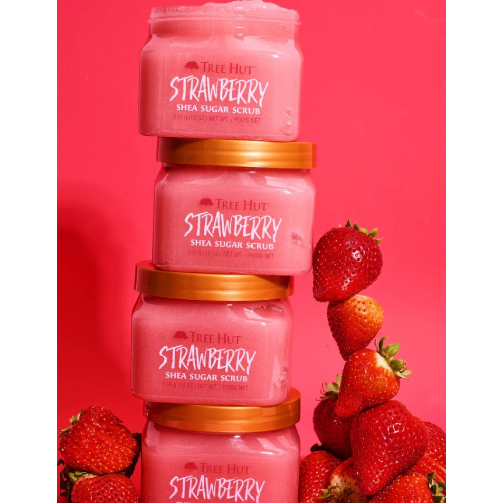Скраб для тіла - Tree Hut Strawberry Sugar Scrub фото 3