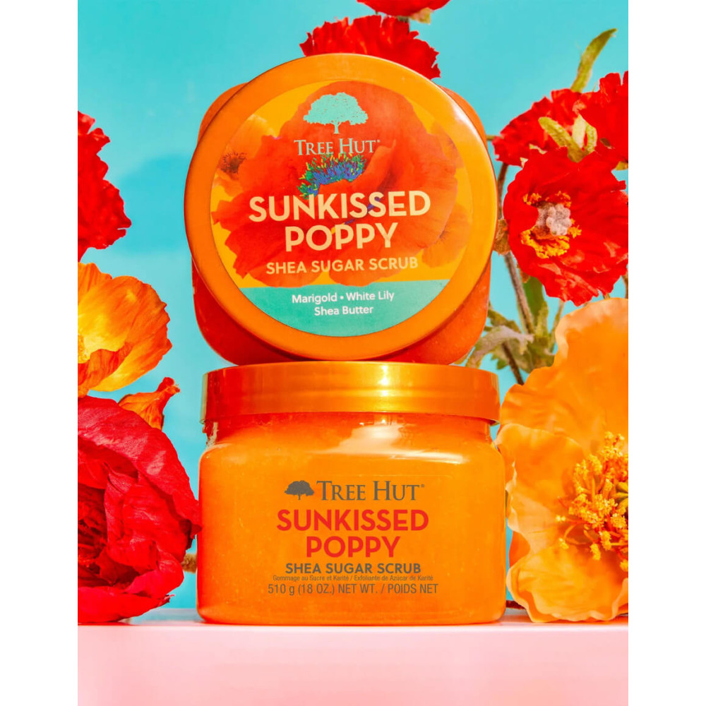 Скраб для тіла - Tree Hut Sunkissed Poppy Shea Sugar Scrub фото 3