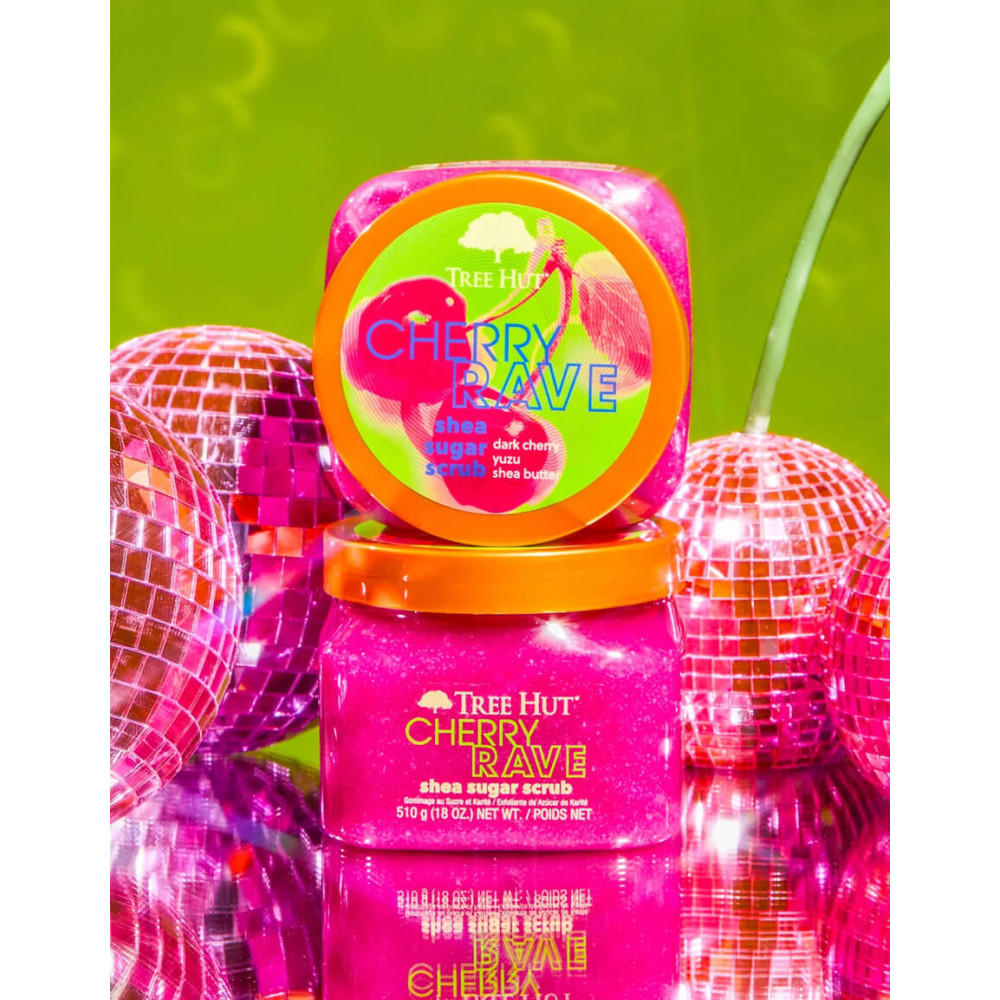 Скраб для тіла "Вишнева вечірка" - Tree Hut Tropic Sugar Scrub Cherry Rave фото 3