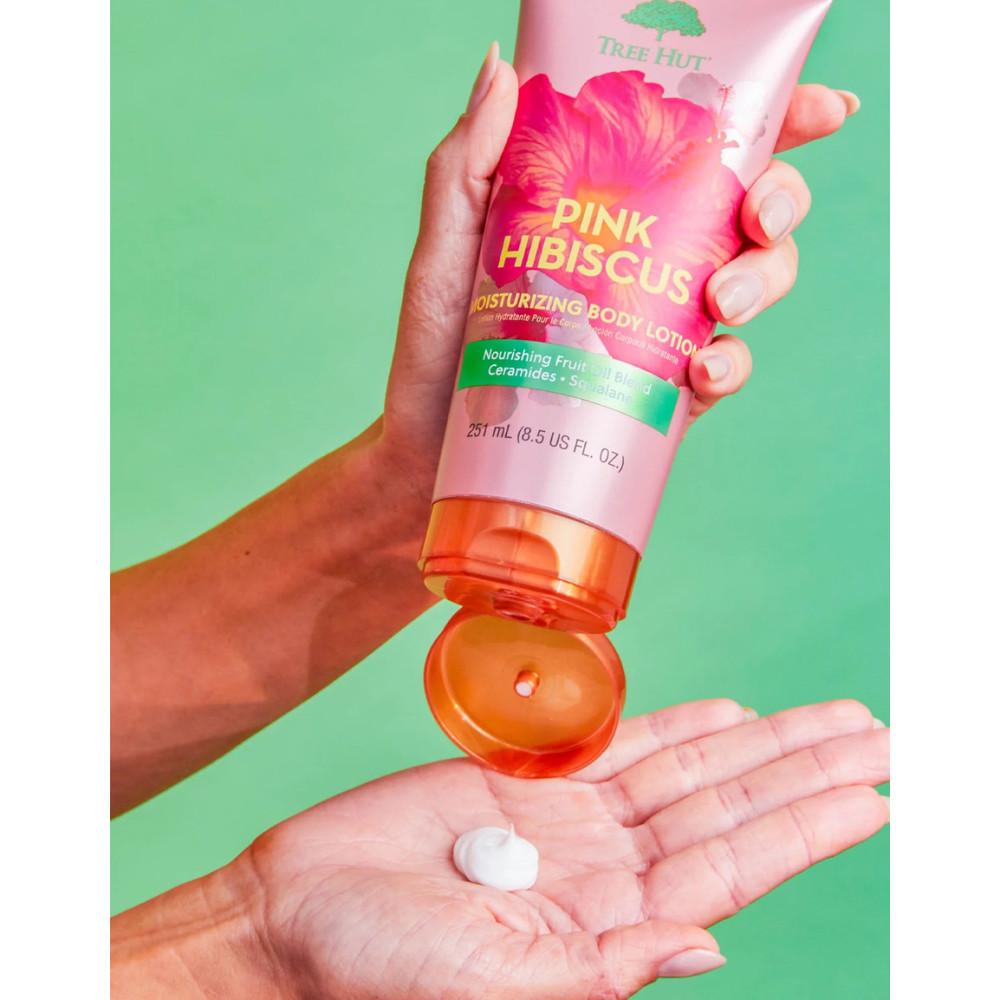 Зволожуючий лосьйон для тіла Рожевий гібіскус - Tree Hut Pink Hibiscus Moisturizing Body Lotion фото 3