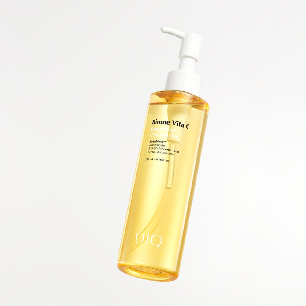 Гидрофильное масло - UIQ Biome Vita C Brightening Cleansing Oil фото 2