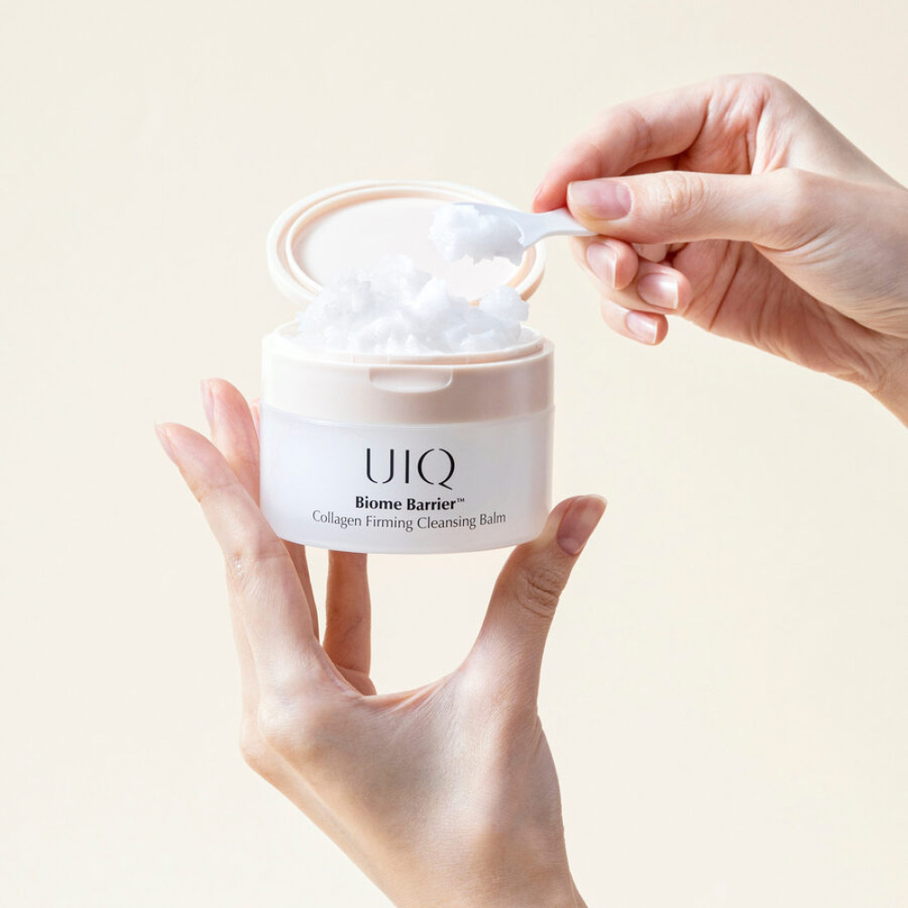 Гидрофильный бальзам с коллагеном - UIQ Biome Barrier Collagen Firming Cleansing Balm фото 2