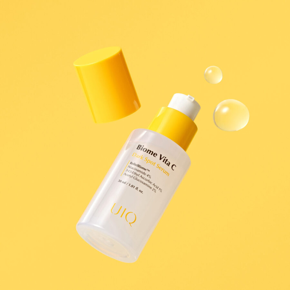 Освітлювальна сироватка - UIQ Biome Vita C Dark Spot Serum фото 3