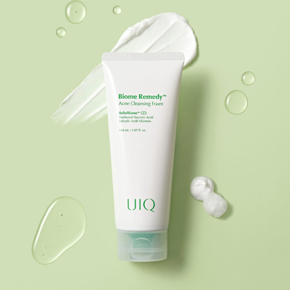 Пінка для умивання для проблемної шкіри - UIQ Biome Remedy Acne Cleansing Foam фото 3