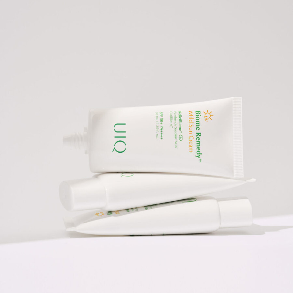 Солнцезащитный крем - UIQ Biome Remedy Mild Sun Cream SPF 50+ PA++++ фото 3