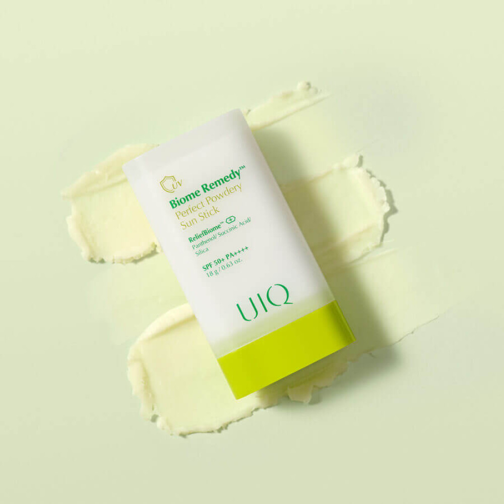 Солнцезащитный стик - UIQ Biome Remedy Perfect Powdery Sun Stick SPF 50+ PA++++ фото 3