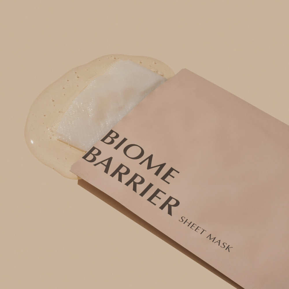 Увлажняющая тканевая маска - UIQ Biome Barrier Sheet Mask фото 3