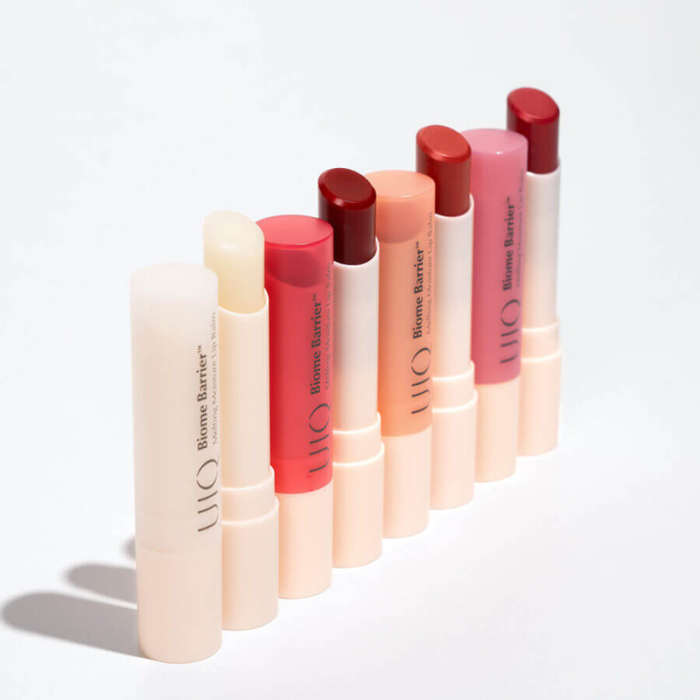 Зволожувальний бальзам для губ "Coral Breeze" - UIQ Biome Barrier Melting Moisture Lip Balm Coral Breeze фото 4