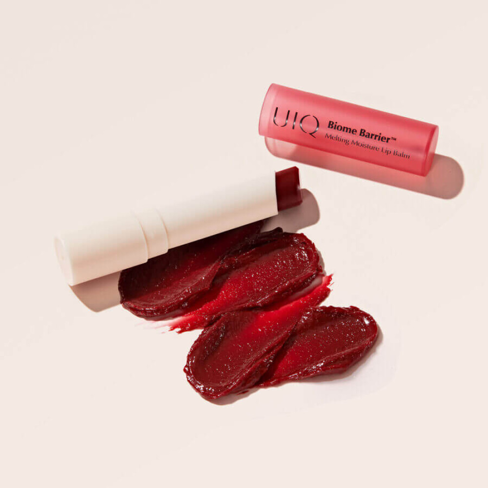 Увлажняющий бальзам для губ "Rosy" - UIQ Biome Barrier Melting Moisture Lip Balm Rosy фото 3