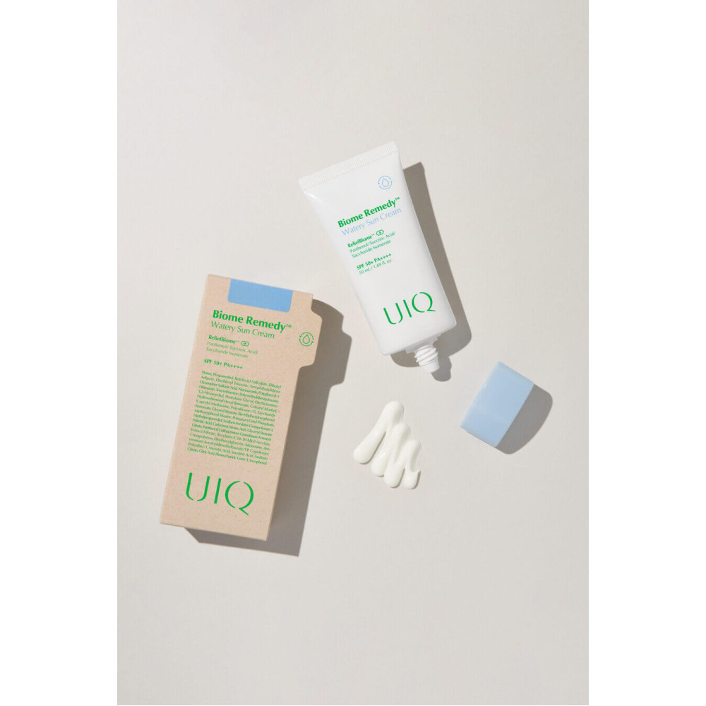 Зволожувальний сонцезахисний крем - UIQ Biome Remedy Watery Sun Cream SPF 50+ PA++++ фото 2