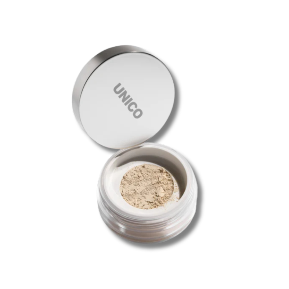 Бежевая финишная пудра для лица - UNICO Setting & Finishing Powder Eclair фото