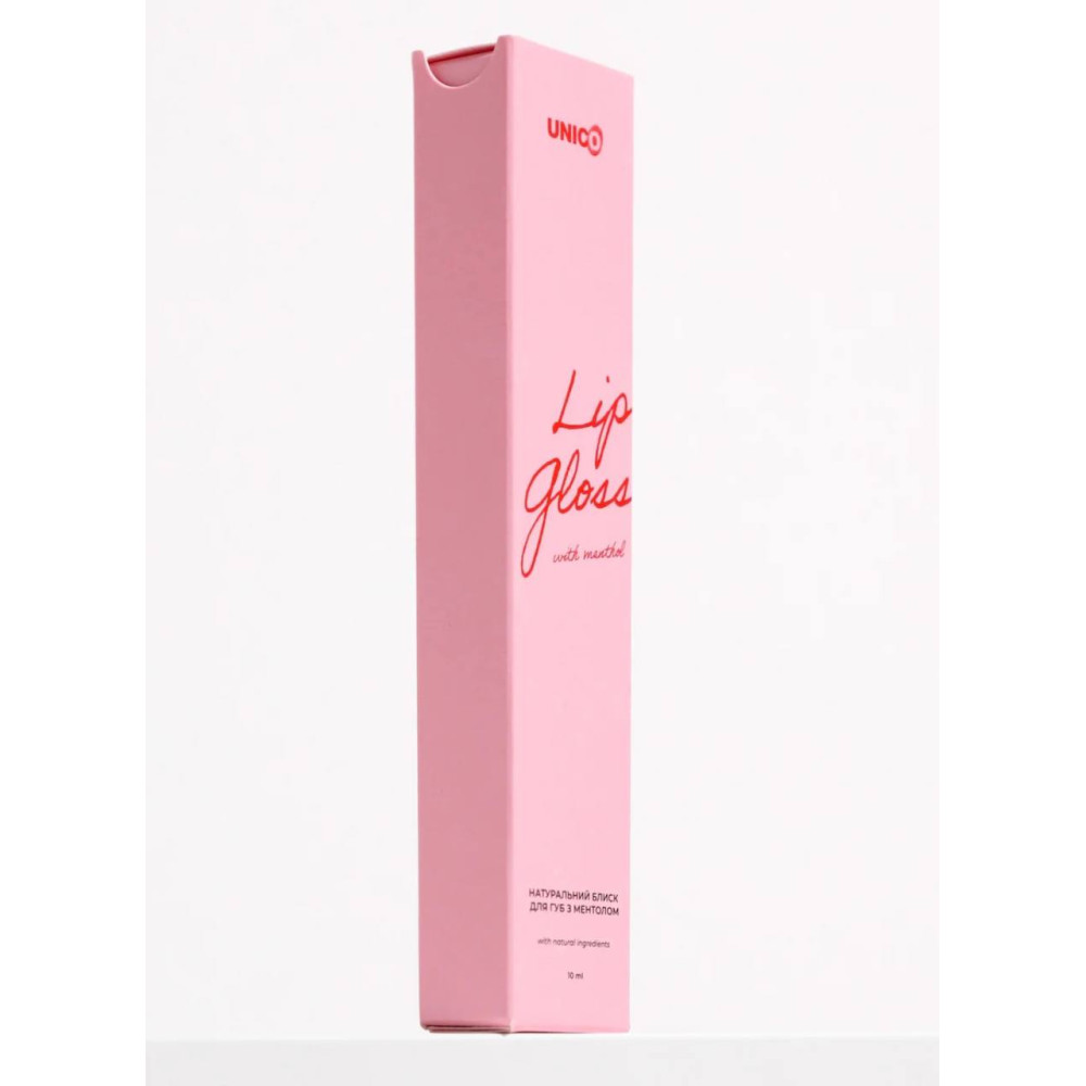 Блеск для губ - UNICO Lip Gloss With Menthol фото 2