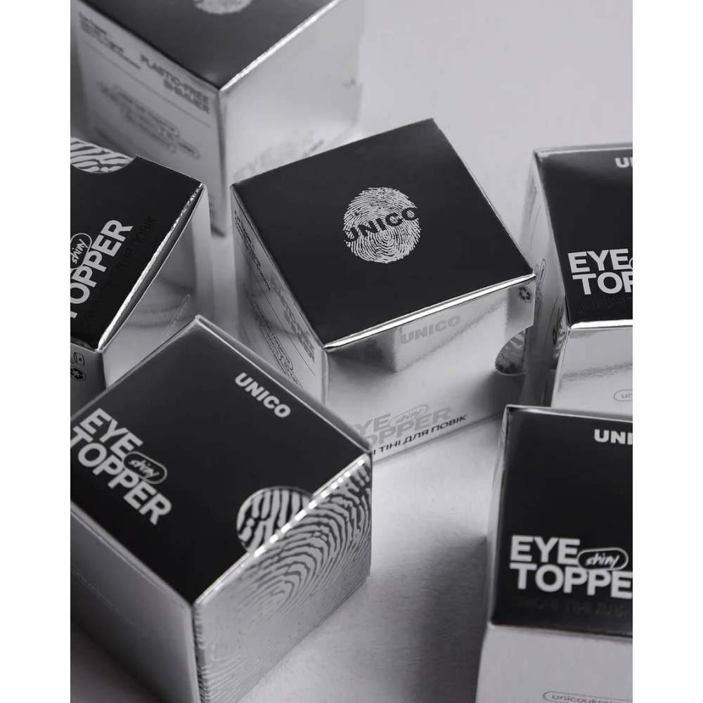 Сияющие тени для век с 3D-блеском - UNICO Shiny Eye Topper фото 2
