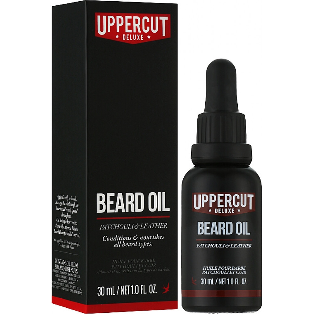 Масло для бороды - Uppercut Deluxe Beard Oil фото 2