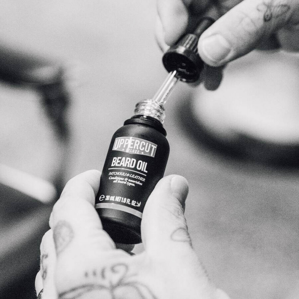 Масло для бороды - Uppercut Deluxe Beard Oil фото 4