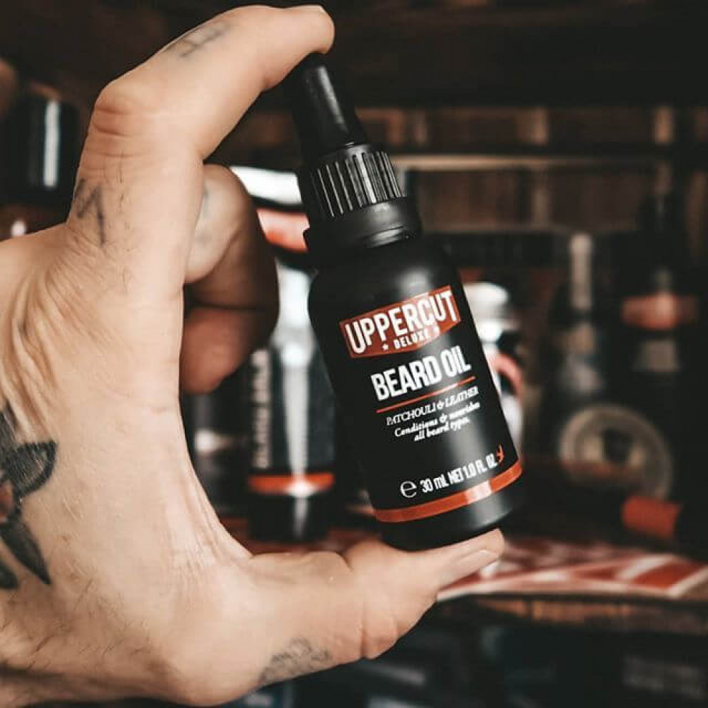 Масло для бороды - Uppercut Deluxe Beard Oil фото 5