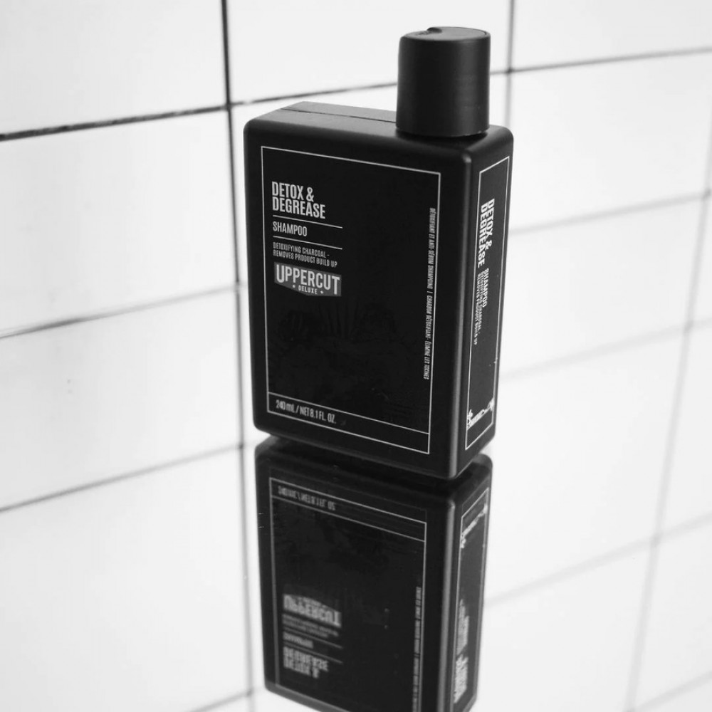 Шампунь глубокой очистки - Uppercut Deluxe Detox and Degrease Shampoo фото 2