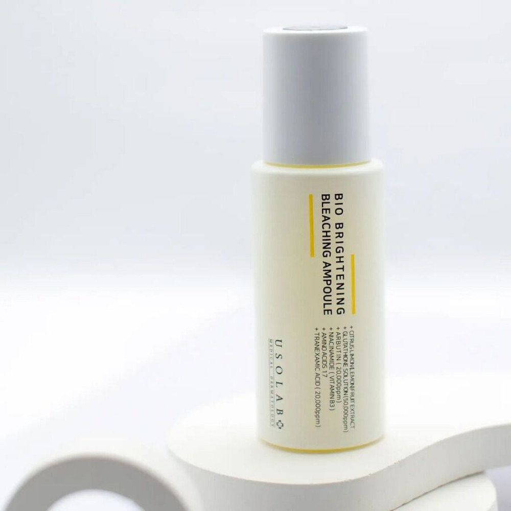 Антиоксидантна, освітлююча та омолоджуюча сироватка - Usolab Bio Brightening Bleaching Ampoule фото 3