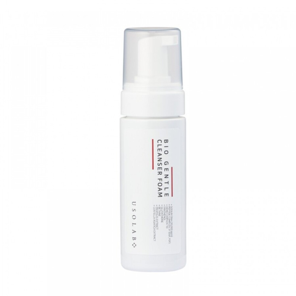 Деликатная пенка для умывания - Usolab Bio Gentle Cleanser Foam фото 2