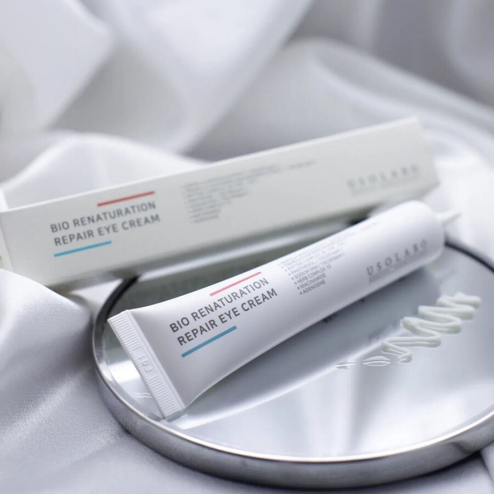Интенсивный омолаживающий крем для глаз - Usolab Bio Renaturation Repair Eye Cream фото 2