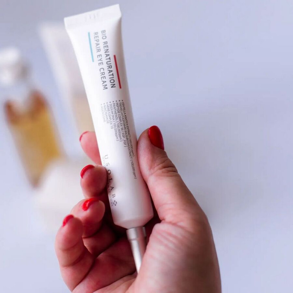 Интенсивный омолаживающий крем для глаз - Usolab Bio Renaturation Repair Eye Cream фото 3