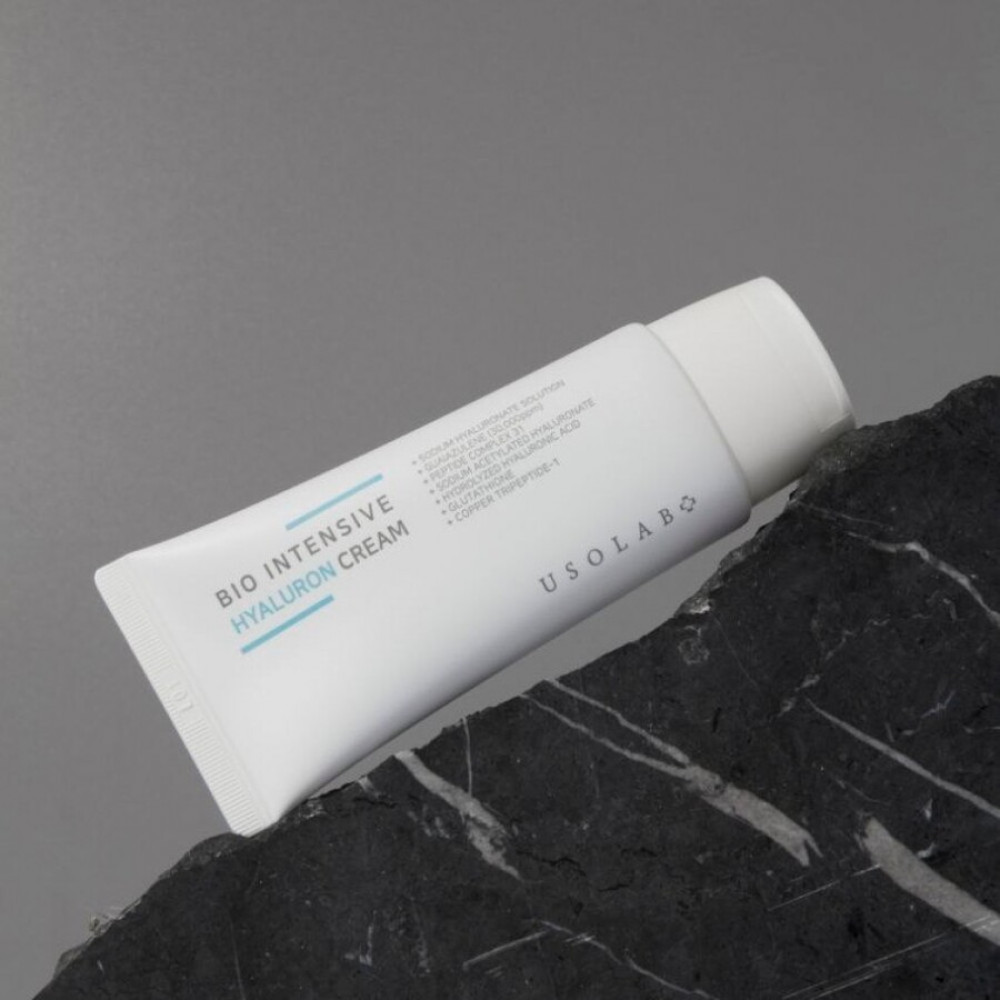 Інтенсивний зволожуючий, заспокійливий та омолоджуючий крем - Usolab Bio Intensive Hyaluron Cream фото 3