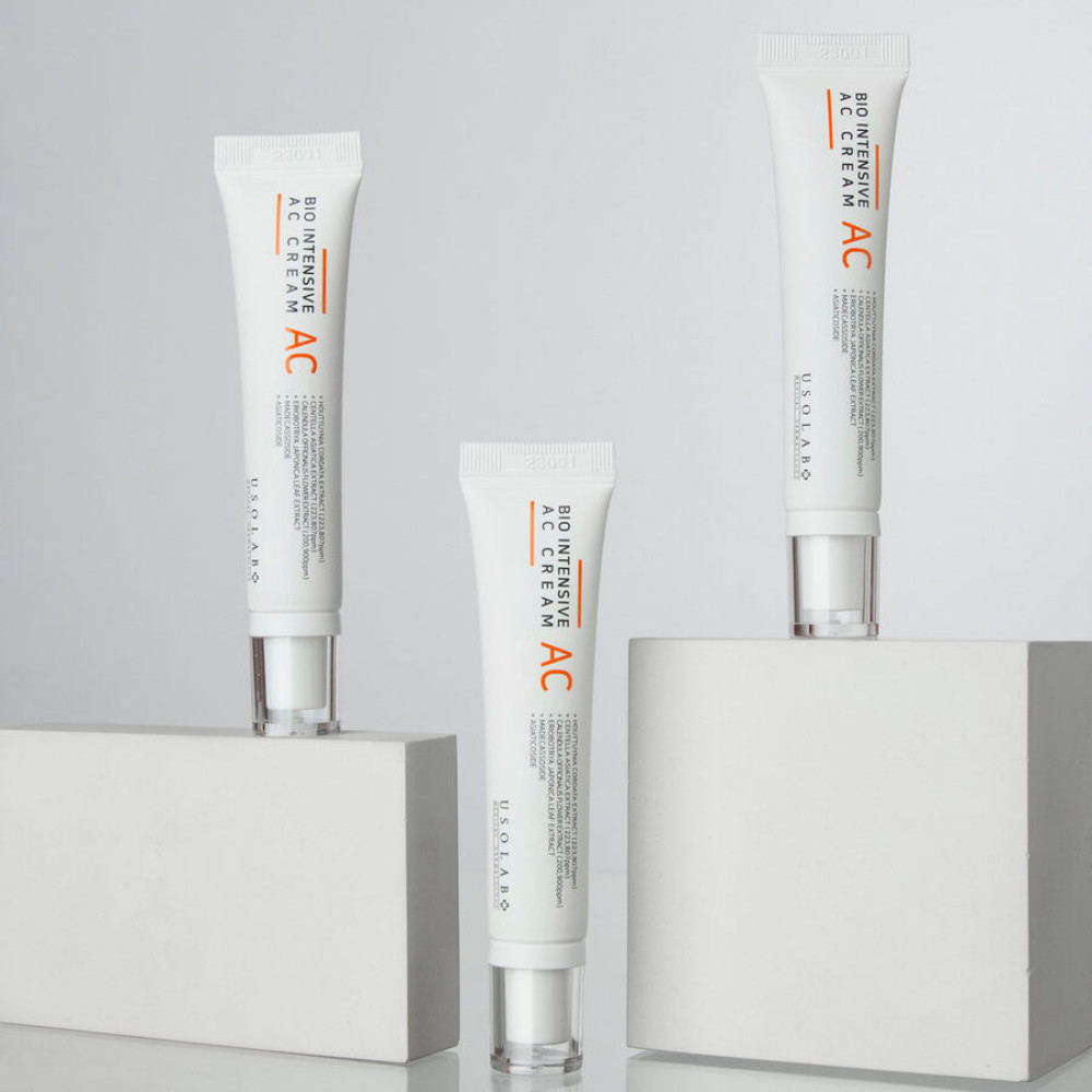 Крем локальної дії від постакне та рубців - Usolab Bio Intensive AC Cream фото 2