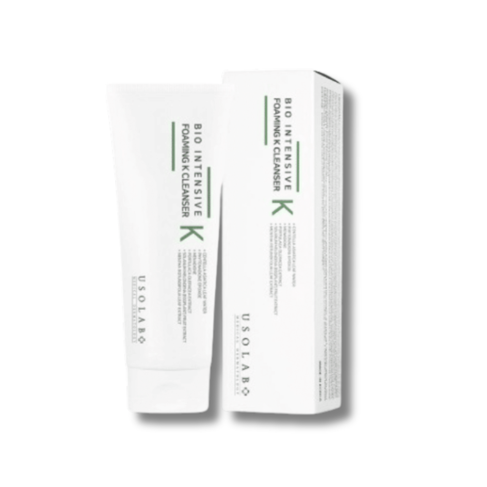 Нормализующий гель для умывания - Usolab Bio Intensive Foaming K Cleanser фото