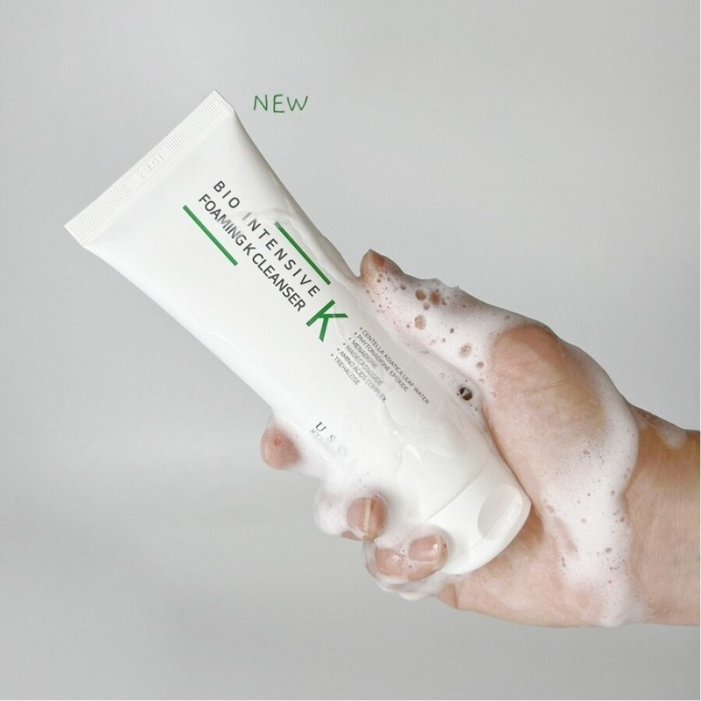 Нормализующий гель для умывания - Usolab Bio Intensive Foaming K Cleanser фото 2