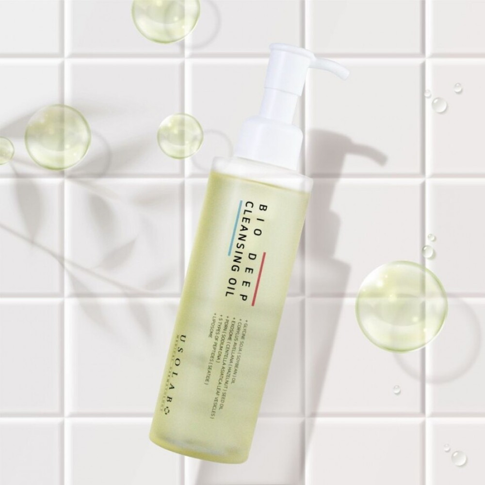 Очищающее гидрофильное масло - Usolab Bio Deep Cleansing Oil фото 4