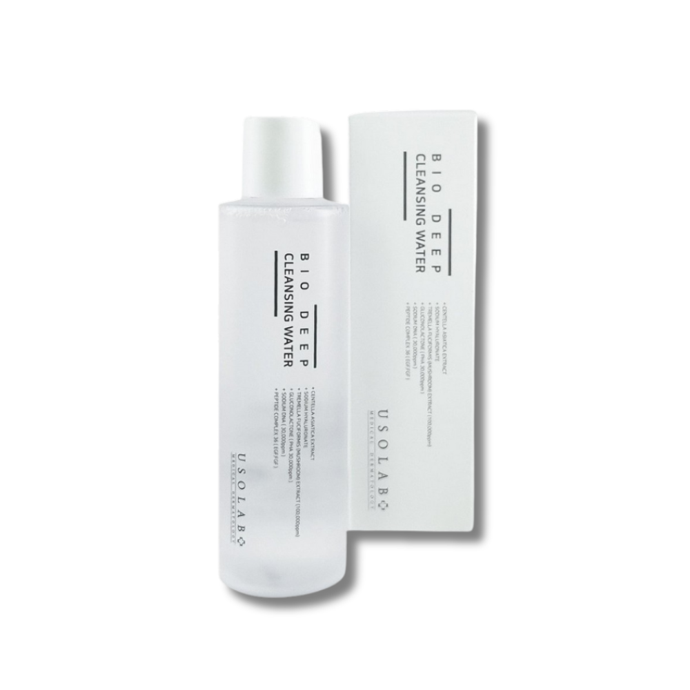 Обновляющий слабокислотный тонер - Usolab Bio Deep Cleansing Water фото