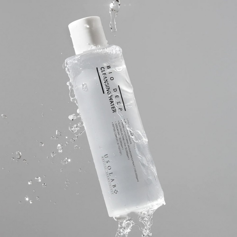Обновляющий слабокислотный тонер - Usolab Bio Deep Cleansing Water фото 3