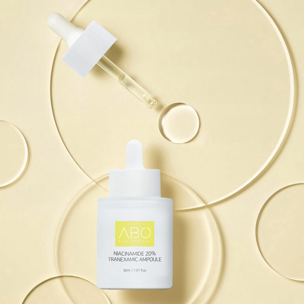 Освітлююча, протизапальна та антиоксидантна сироватка - Usolab ABO Niacinamide 20% Tranexamic Ampoule фото 2