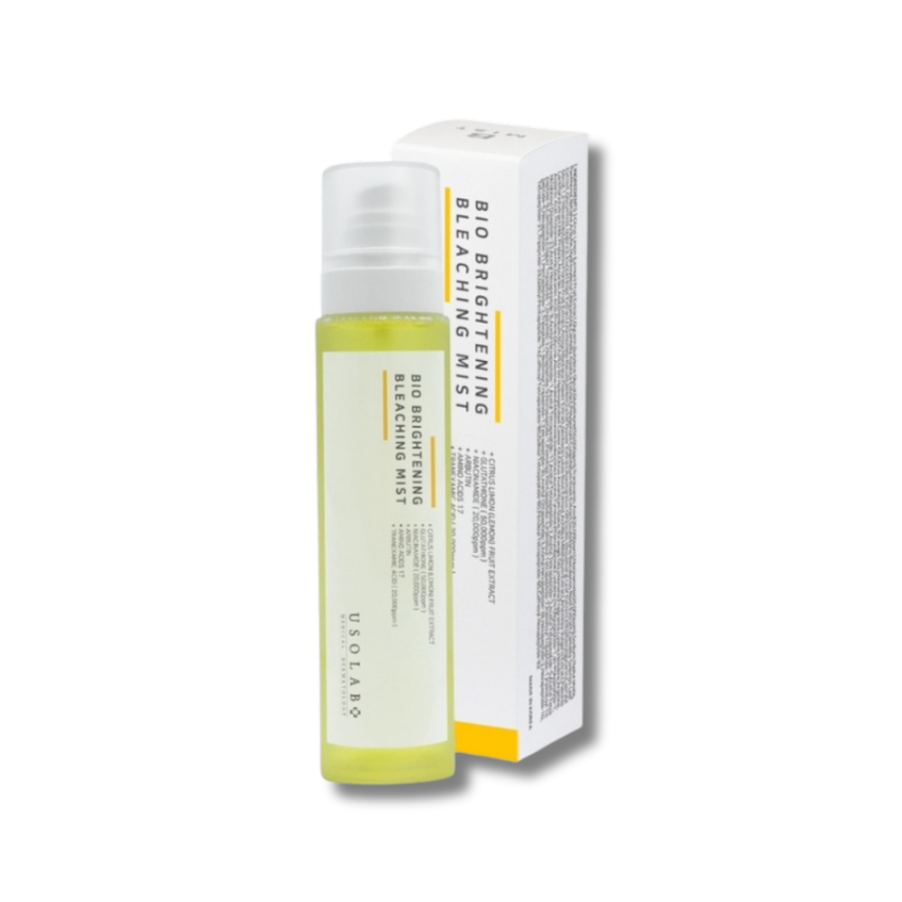 Осветляющий, омолаживающий и антиоксидантный тонер-спрей - Usolab Bio Brightening Bleaching Mist фото