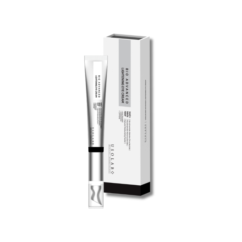 Осветляющий, противоотечный и омолаживающий крем для глаз - Usolab Bio Advanced Lightening Eye Cream фото