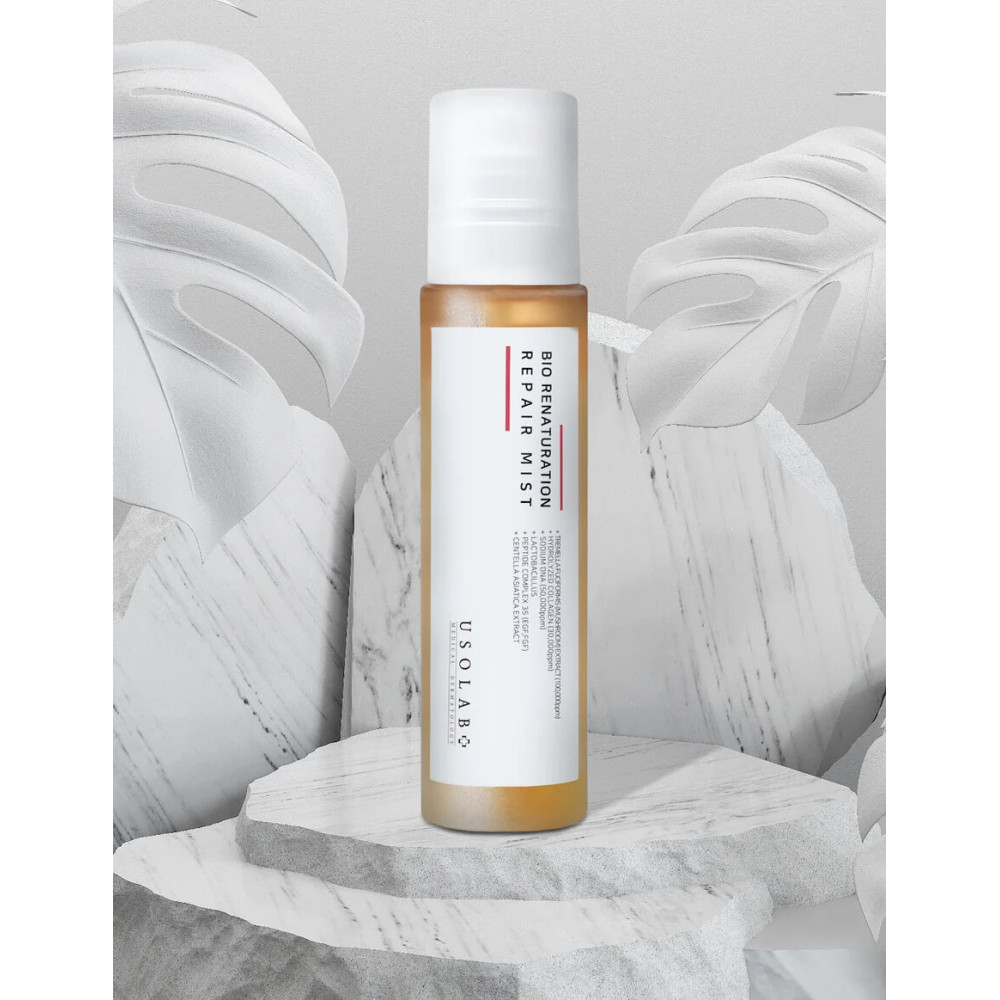 Регенеруючий та омолоджуючий тонер-спрей - Usolab Bio Renaturation Repair Mist фото 3