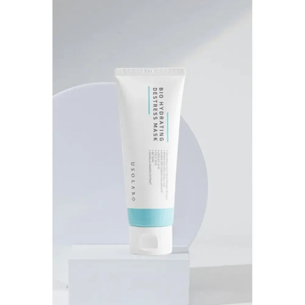 Восстанавливающая, увлажняющая и противоотечная маска - Usolab Bio Hydrating Destress Mask фото 4