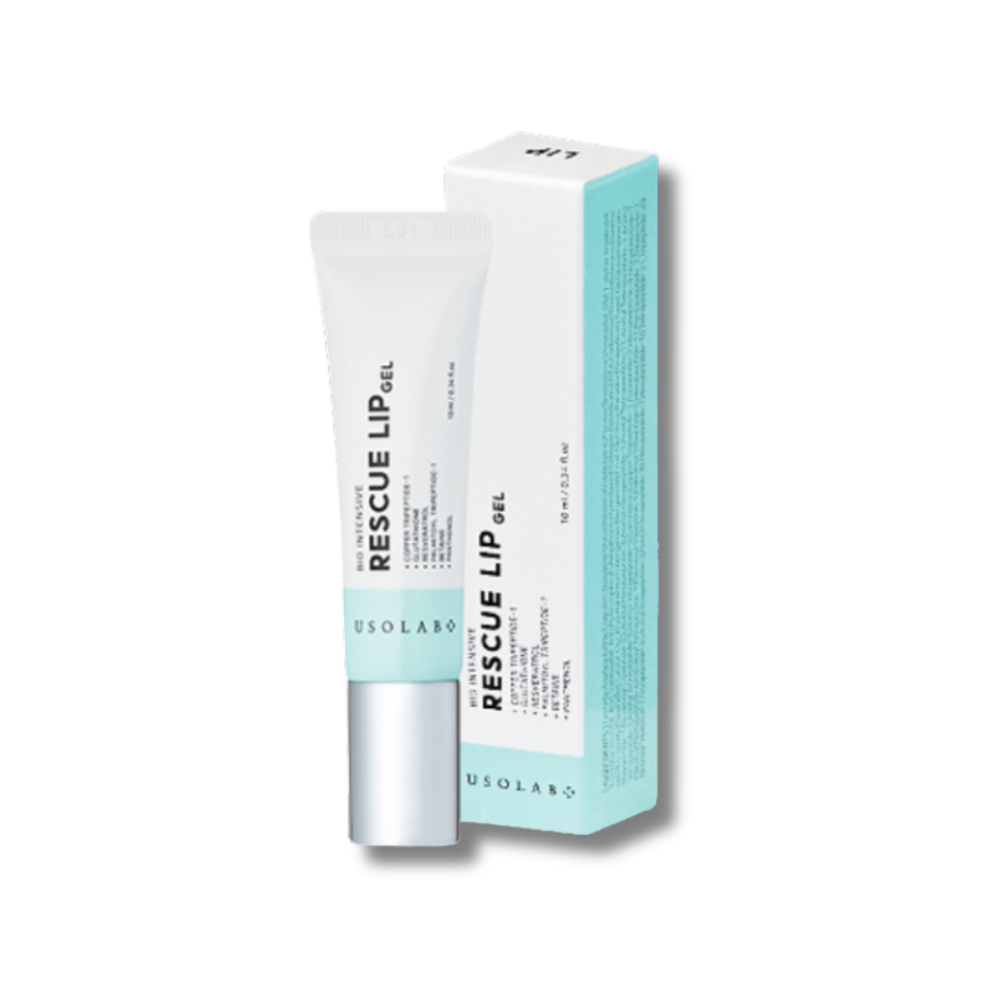 Восстанавливающая и омолаживающая гель-сыворотка для губ - Usolab Bio Intensive Rescue Lip Gel фото