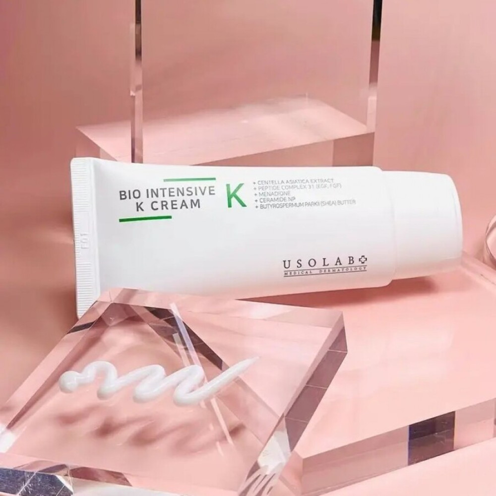 Восстанавливающий, защитный и вазопротекторный крем – Usolab Bio Intensive K Cream фото 2