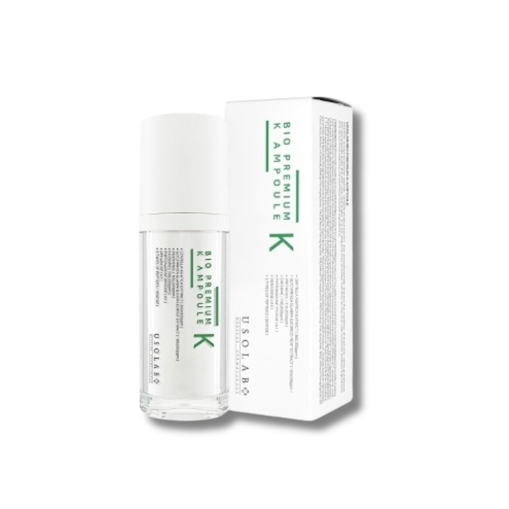 Успокаивающая кремовая сыворотка для сияния кожи - Usolab Bio Premium K Ampoule фото